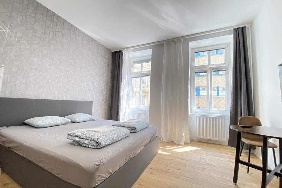 Kernsanierete 3-Zimmer-Wohnung mit perfektem Schnitt | Ubahn-Nähe, Wohnung-kauf, 279.000,€, 1200 Wien 20., Brigittenau