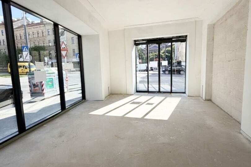 Großzügiges Geschäftslokal 202m² im 10. Bezirk, Top Lage, 2 WCs, sofort verfügbar!, Gewerbeobjekt-miete, 3.988,11,€, 1100 Wien 10., Favoriten