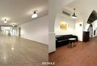 **Einzigartige Gewerbeimmobilie im historischen Gebäude, modern saniert, Top1, 243m² & Top2, 221m², flexibel zusammenlegbar, großzügige Parkflächen**