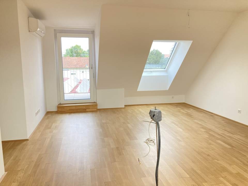 Erstbezug im Herz von Großjedlersdorf! Terrassentraum im DG: 3 Zimmer mit Weitblick *Provisionsfrei*