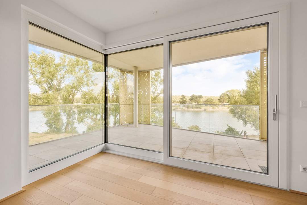 3 Zimmer - Purer Luxus - Leben am Wasser inkl. Concierge, Fitness, Sauna