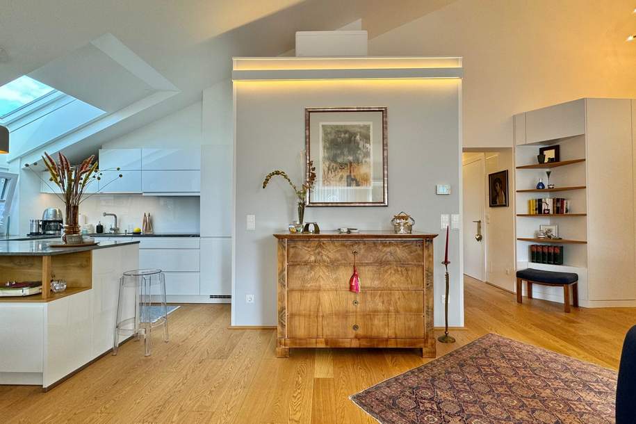 DREAM HOME - LENDHAFEN: Fantastisches Penthouse / Dachgeschoss in Bestlage mit Garage & Lift, Wohnung-kauf, 985.000,€, 9020 Klagenfurt(Stadt)