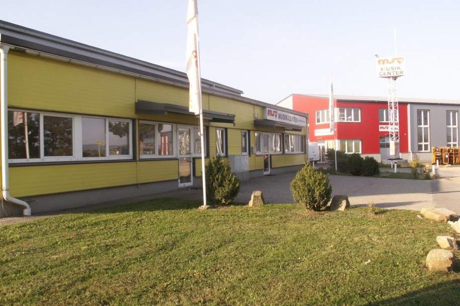 Multifunktionale Gewerbehalle, Gewerbeobjekt-miete, 19.665,00,€, 2102 Korneuburg