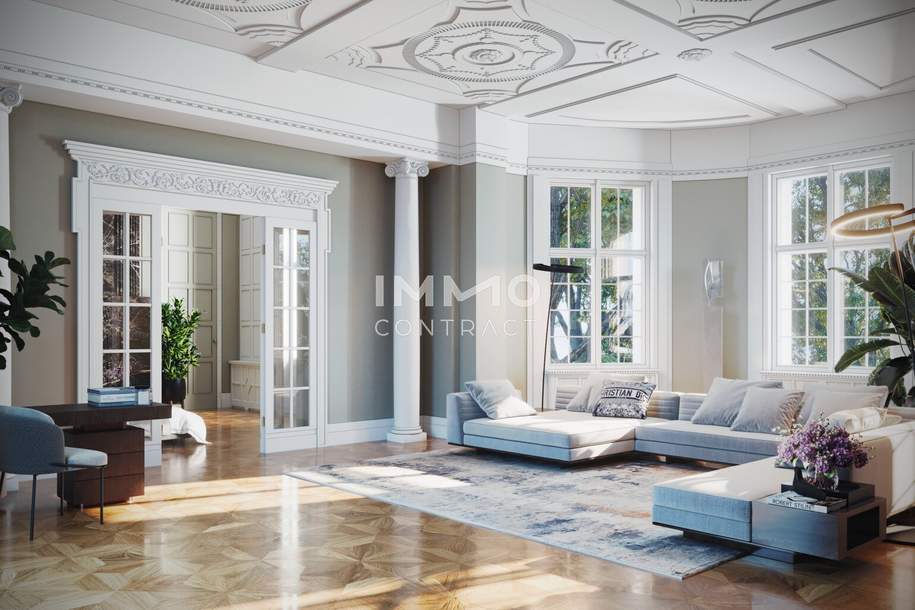 Palais Pick inkl. Pool: Ein Wohnjuwel der Extraklasse: Wo architektonisches Erbe auf modernen Luxus trifft, Wohnung-kauf, 1190 Wien 19., Döbling