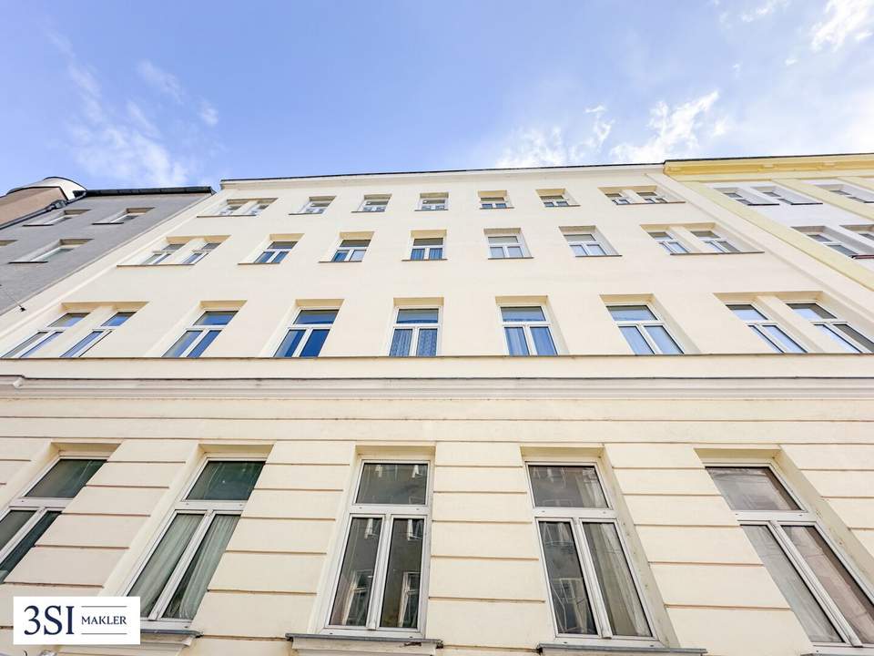 Rohdiamant im Altbau – 3 Zimmer zur individuellen Sanierung - in ruhiger Seitenstraße