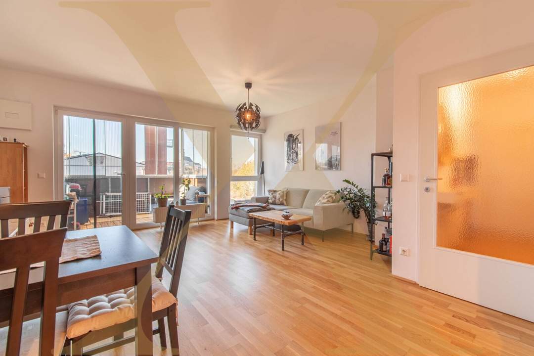 Moderne 2-Zimmer-Wohnung mit Loggia, Tiefgarage &amp; Top-Ausstattung!