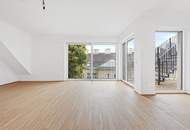 Ruhig & modern 2-Zimmer-Dachgeschoß-Wohnung mit großen Außenflächen