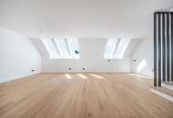 Außergewöhnliche Dachgeschoss-Maisonette mit Terrasse &amp; Dachterrasse | 26 m² Freifläche, 3 Zimmer