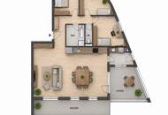 Penthouse-Flair in absoluter Grünruhelage – sofort bezugsfertige 4–5 Zimmer Wohnung mit großzügigen Freiflächen | ZELLMANN IMMOBILIEN