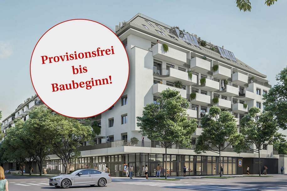 PROVISIONSFREI - Modernes wohnen am Donauufer!, Wohnung-kauf, 521.600,€, 1200 Wien 20., Brigittenau