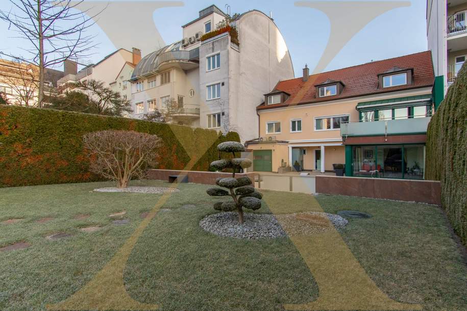 Außergewöhnliches, nahezu vollmöbliertes Einfamilienhaus mit Pool und Gartenidylle in Bestlage von Urfahr zu vermieten!, Wohnung-miete, 2.990,00,€, 4040 Linz(Stadt)