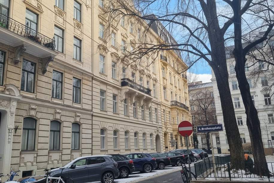 Traumhaftes Altbaubüro in Ruhelage, Gewerbeobjekt-miete, 512,54,€, 1040 Wien 4., Wieden