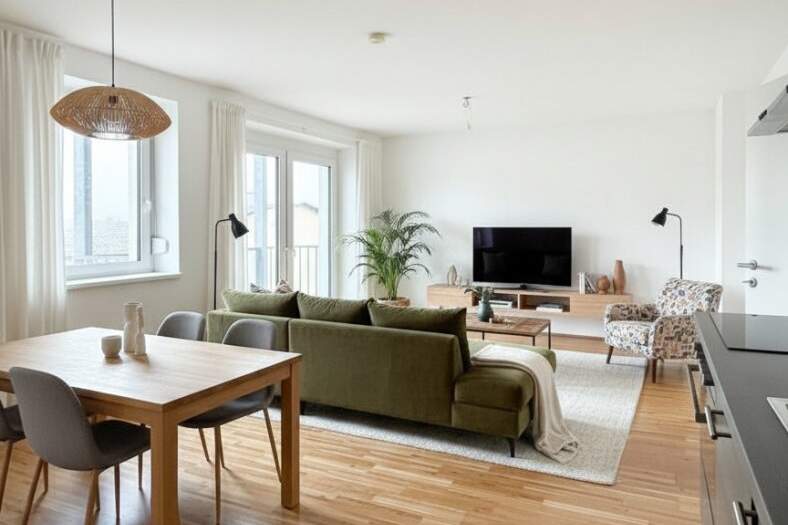 Zentrale 3-Zimmer-Wohnung mit Balkon in Tulln, Wohnung-miete, 996,36,€, 3430 Tulln