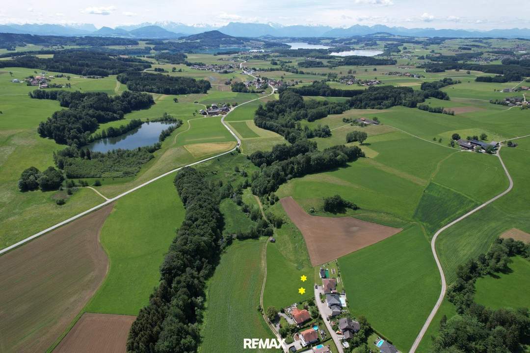 Baugrundstück ohne Bauzwang nähe Mattsee