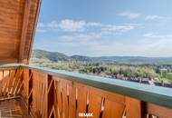 Einfamilienhaus in Maria Lankowitz mit Garage, Terrasse, 2 Balkonen, Fernsicht und großem Grundstück