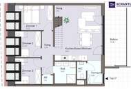 OPEN HOUSE 20.2.! Exklusives Dachgeschosswohnen: Helle 4-Zimmer-Maisonette mit Balkon, Dachterrasse und hochwertiger Ausstattung!