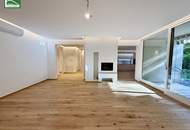 Exklusive Gartenwohnung in absoluter Ruhelage im 18. Bezirk – 4 Zimmer | ca. 204 m² | Terrasse, Garten, Pool & Sauna