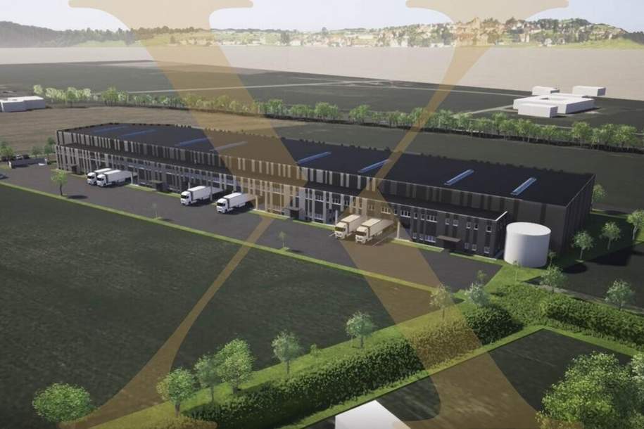 Nach Mieterwunsch adaptierbar! Planbare Gewerbeflächen in Wels - Nord (Stadlhof - Halle 2) zu vermieten!, Gewerbeobjekt-miete, 40.011,10,€, 4600 Wels(Stadt)