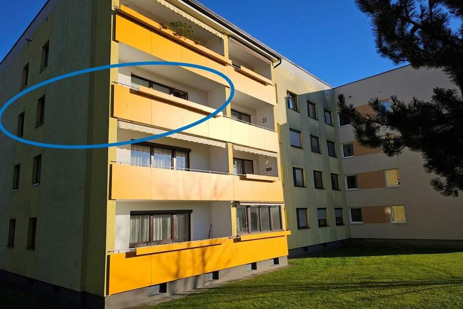 Sonnige Eigentumswohnung mit Loggia in schöner Wohnlage, Wohnung-kauf, 123.000,€, 8720 Murtal