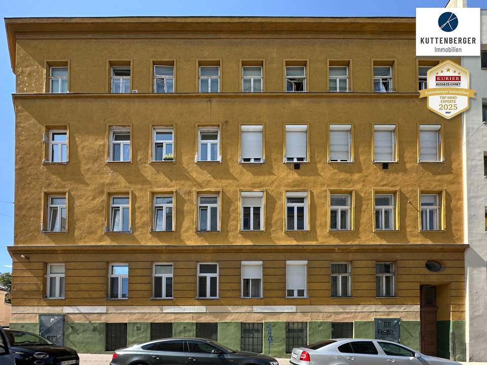 U1-Nähe: Mehrheitsanteil inkl. Rohdachboden mit Parkblick