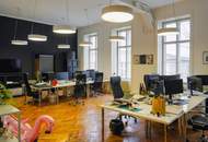 Unbefristete, repräsentative Bürofläche mit Altbaucharme Nahe Margaretenplatz zu mieten