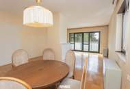 Exklusive Ruhelage in Döbling – 4-Zimmer-Wohnung mit Garten, Terrasse, Fernblick, Garage & Pool