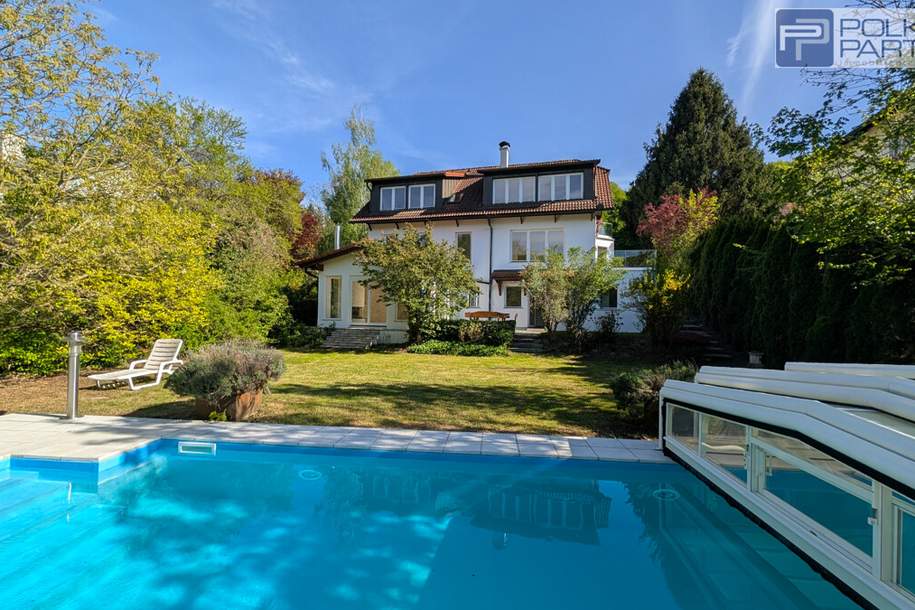 LUXUS-ERSTBEZUG NAHE WIEN: EXKLUSIVE VILLA MIT POOL, DOPPELGARAGE &amp; SONNENGARTEN, Haus-kauf, 1.550.000,€, 3002 Sankt Pölten(Land)