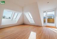 Erstbezug: Moderne 2-Zimmer Wohnung mit großzügigen Terrassen nahe Kagraner Platz U1