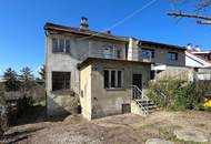 Grünruhelage: Baugrund mit Abbruchhaus zwischen Hanusch KH und Flötzersteig