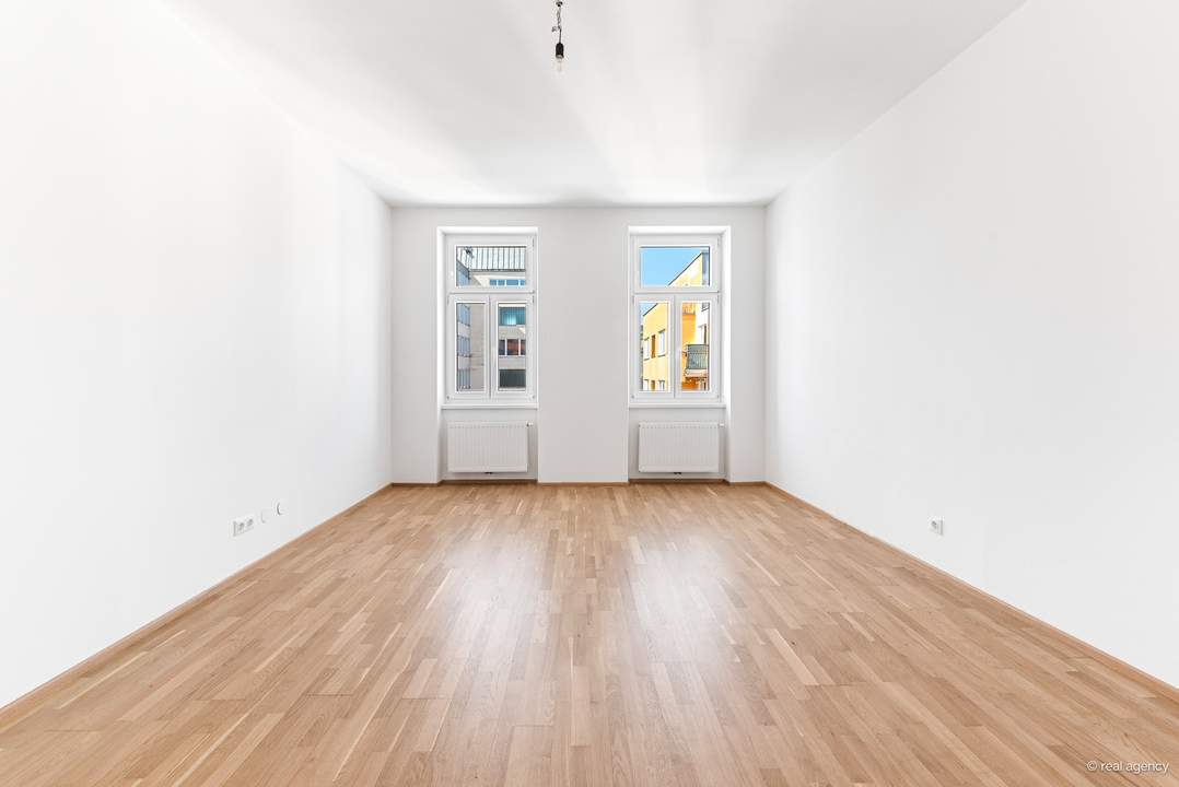 Erstbezug nach Sanierung – Charmante 1-Zimmer-Wohnung mit Parkett