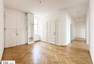 Lichtdurchflutet, renoviert und großzügig geschnitten - Elegante 4-Zimmer-Altbauwohnung mit Weitblick - in Top-Lage des 4. Bezirks beim Wiener Hauptbahnhof