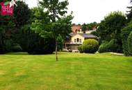 Prestige-Villa in Wien-Mauer – 15 Zimmer, 3.700 m² Gartenparadies, vielseitig nutzbar -Büro &amp; Wohnen vereinbaren !!