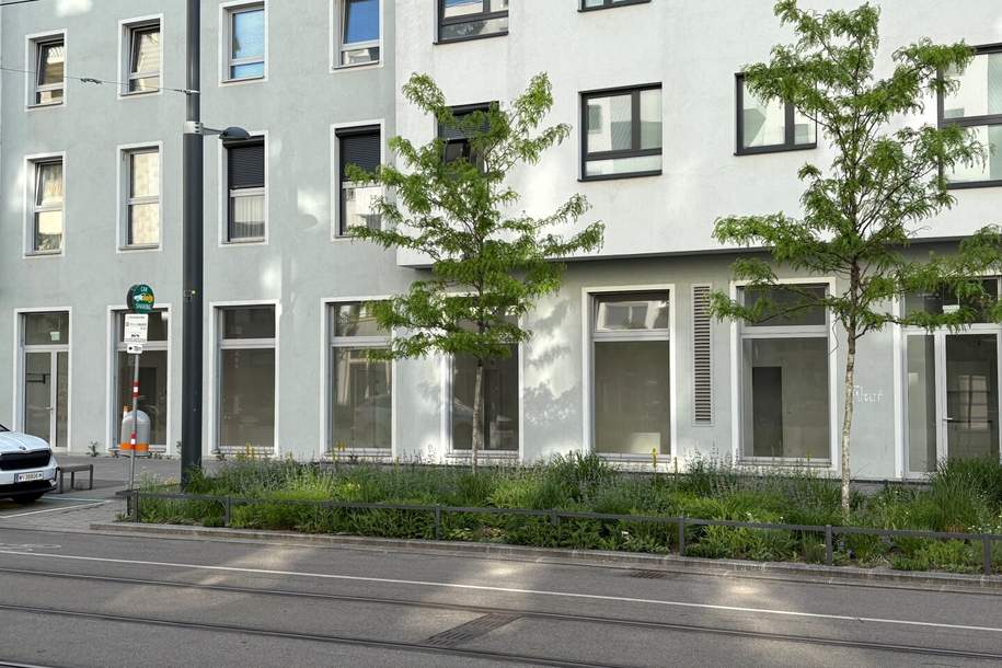 ## ICH BIN SO FREI! Helles &amp; modernes provisionsfreies Geschäftslokal mitten im Nordbahnviertel (110m²) ##, Gewerbeobjekt-miete, 2.363,37,€, 1020 Wien 2., Leopoldstadt