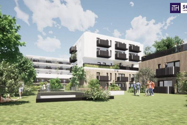 Repräsentative Gewerbeeinheit im Neubauprojekt – ideal für Nahversorger oder Handel - 1.265 m² ebenerdiges Geschäftslokal mit Top-Sichtlage in Graz-Wetzelsdorf, Gewerbeobjekt-miete, 8053 Graz(Stadt)