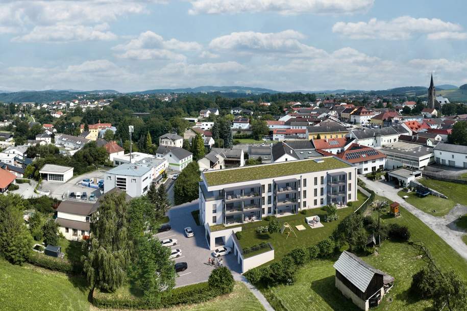 Eigentumswohnung mit Terrasse und Garten (Pregarten), Wohnung-kauf, 399.000,€, 4230 Freistadt