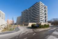 "Panorama Blick über Erholungsgebiet Wienerberg – Biotope City- Zelda Kaplan Weg"