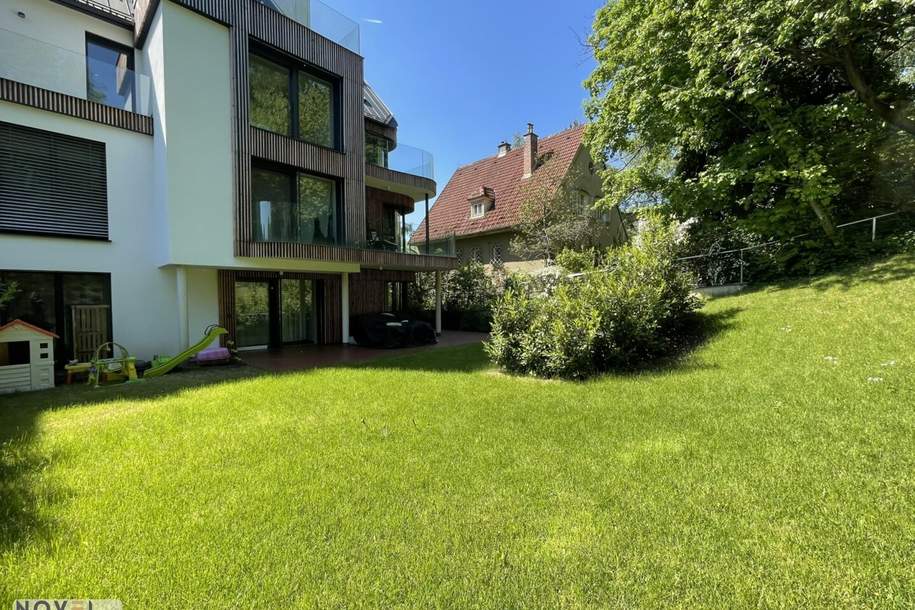 Exklusives Wohnen in grüner Oase - Luxuriöse Gartenwohnung in Neustift!, Wohnung-kauf, 2.295.000,€, 1190 Wien 19., Döbling