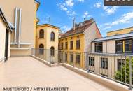 1070 WIEN | 3 ZIMMER | LICHTDURCHFLUTETE WOHNUNG IM DACHGESCHOSS | WUNDERBARE TERRASSE | ERSTBEZUG | AB 01.01.2027