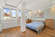 Rooftop-Wohnung über den Dächern des Siebten | 1 Min. zur Mariahilferstr. | 40m² 360°-Terrasse | Virtual Tour