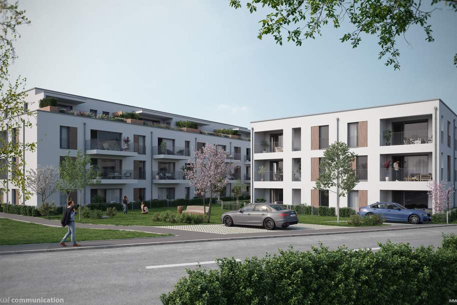 WOHNEN MIT SCHÖN | DORF | BLICK | Top A.10 OG 2 | Zentrumsnah und leistbar., Wohnung-kauf, 312.200,€, 4840 Vöcklabruck