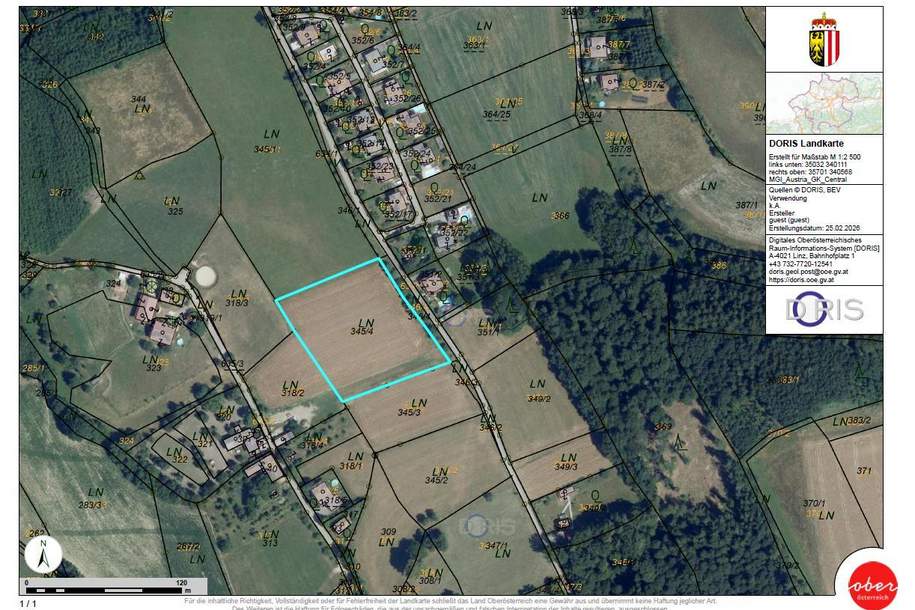 Ackerfläche in ruhiger, ländlicher Lage, Grund und Boden-kauf, 4713 Grieskirchen