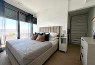 DANUBE FLATS | Exklusive vollmöblierte 2-Zimmer-Wohnung mit Skyline-Blick | Fitness, Pool und Spa