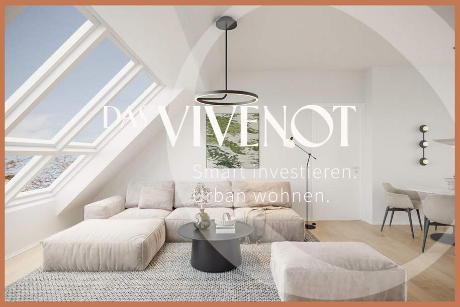 DAS VIVENOT – DG 3 ZIMMER FAMILIENHIT MIT ZWEI TERRASSEN, Wohnung-kauf, 670.000,€, 1120 Wien 12., Meidling