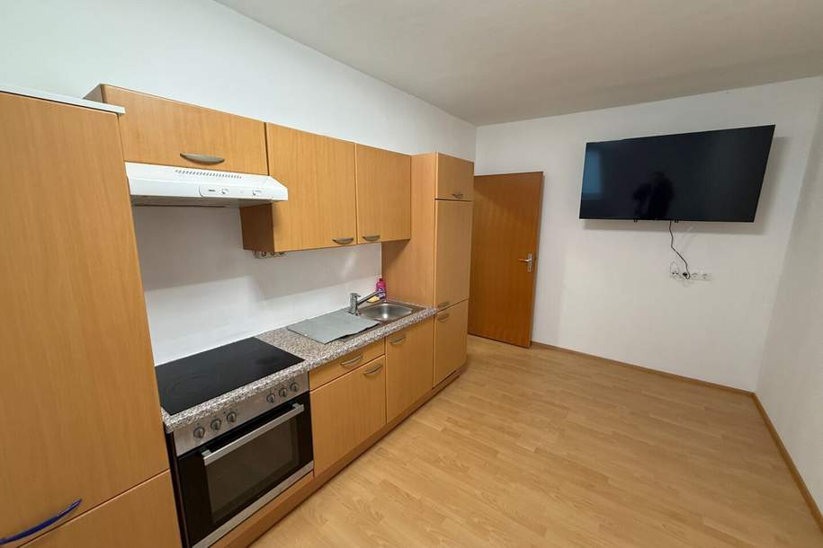 Einraumwohnung mit möblierter Küchenzeile ++ ruhe Lage, Spielberg ++, Wohnung-miete, 302,64,€, 8724 Murtal