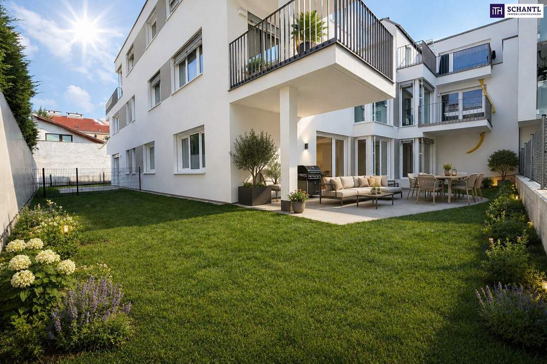 Bis zu -5% Rabatt sichern! FERTIGGESTELLT! Naturnah + perfekt angebunden! 4-Zimmer-Gartenwohnung mit hochwertiger und nachhaltiger Ausstattung im DAS WEGL!
