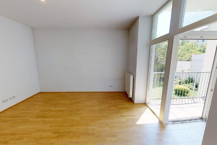 Schöne 2-Zimmer-Wohnung mit viel Platz und südseitiger Loggia mit Gartenblick!, Wohnung-miete, 972,84,€, 1110 Wien 11., Simmering