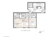 Kompakt wohnen - Groß genießen! Schnell sein! Klein, hell und voller Möglichkeiten im 1.Dachgeschoss! Perfekte Aufteilung + Tolle Infrastruktur!