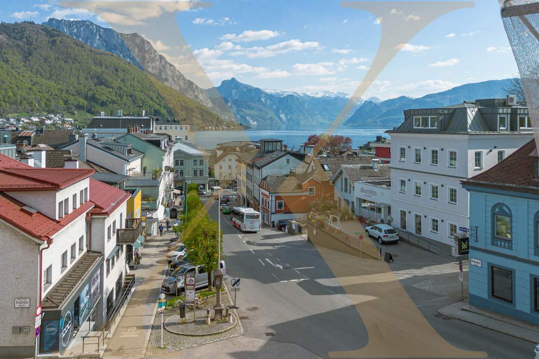 Seeblick garantiert! Traumhafte 4-Zimmer-Wohnung mit sonnigem Balkon im Herzen von Gmunden zu verkaufen!