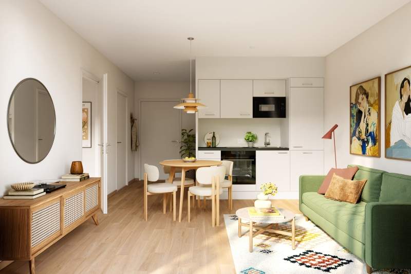 Kompakt geplant. Groß im Wohngefühl., Wohnung-kauf, 246.800,€, 1110 Wien 11., Simmering