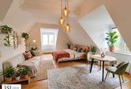 Sonnige Dachgeschosswohnung in beliebter City Lage nahe U1-Taubstummengasse und Naschmarkt
